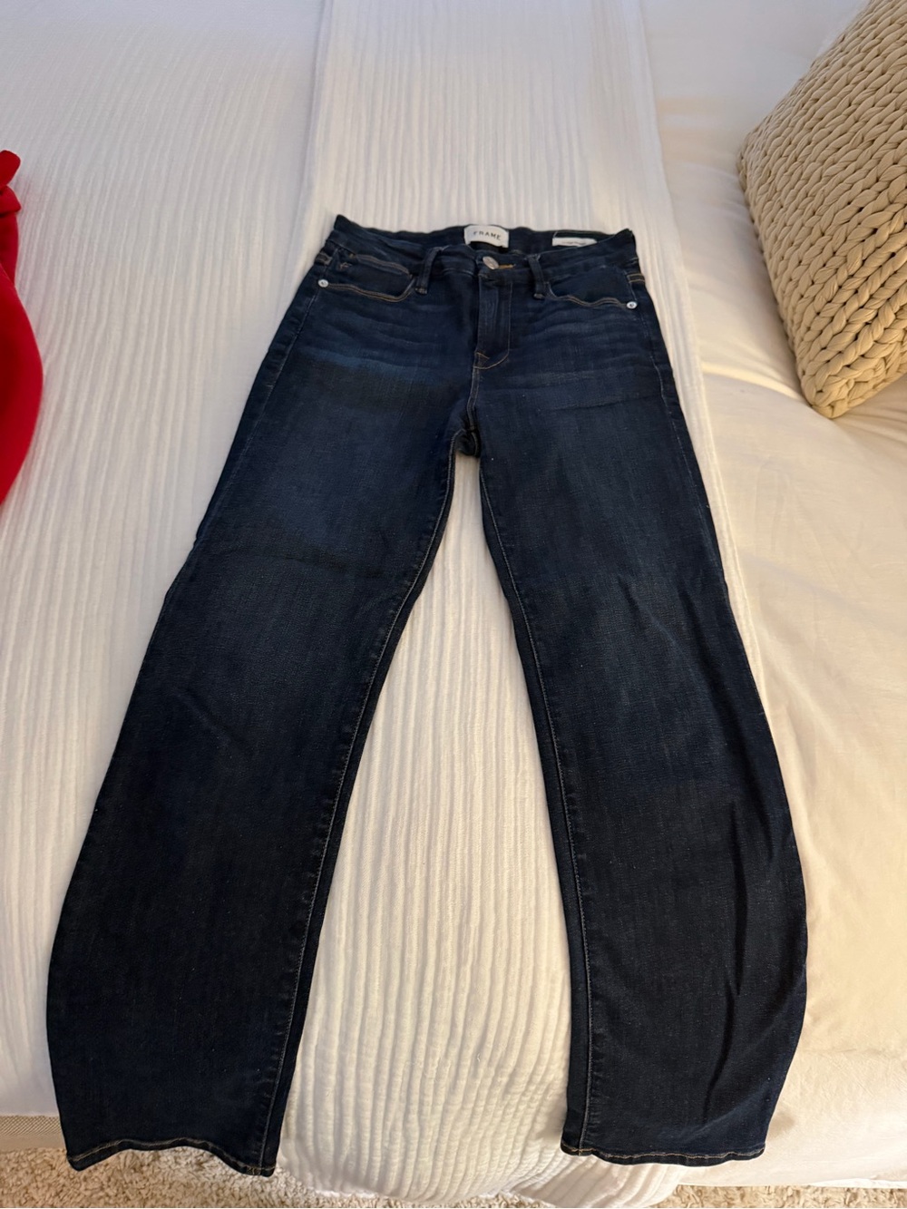 Frame Le High Straight Leg Jeans